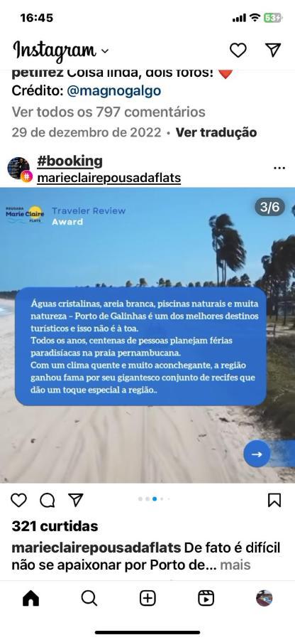 Flat Oka Beach Residence Luxo Pôrto das Galinhas Buitenkant foto